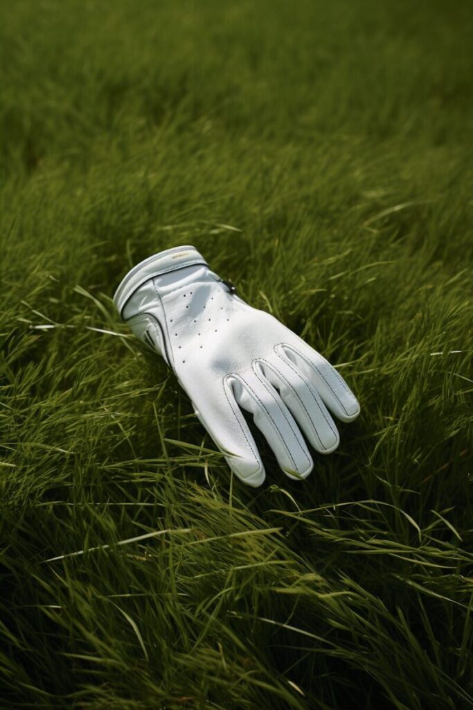 The Ultimate Guide on How to Clean and Care for Golf Gloves 3 Gently squeezing water out of a golf glove after cleaning