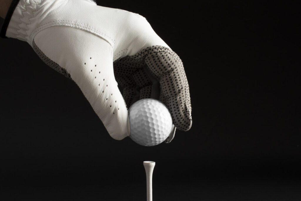 The Ultimate Guide on How to Clean and Care for Golf Gloves 6 Applying conditioner to golf glove