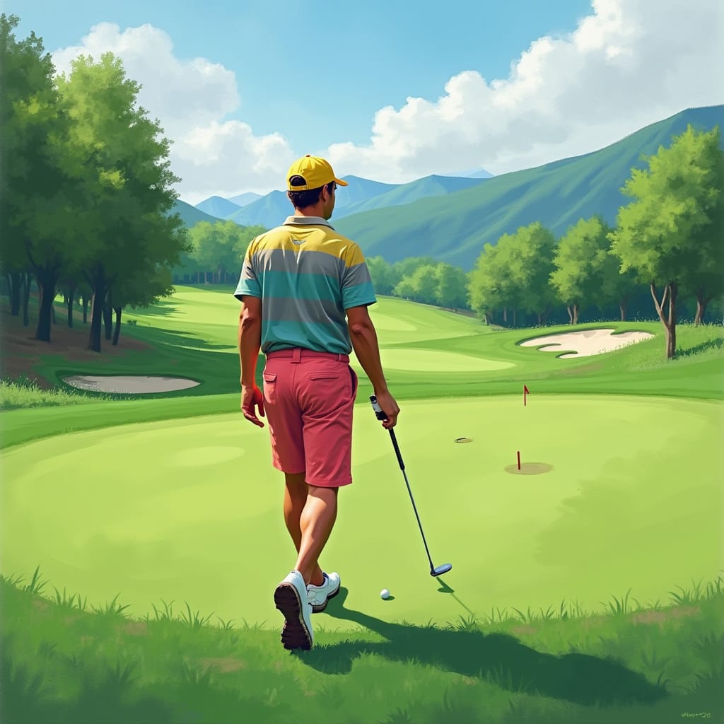 Golf Etiquette for Beginners: 9 Must-Know Do’s & Don’ts to Avoid Embarrassing Mistakes 8 Golfer avoiding another’s putting line