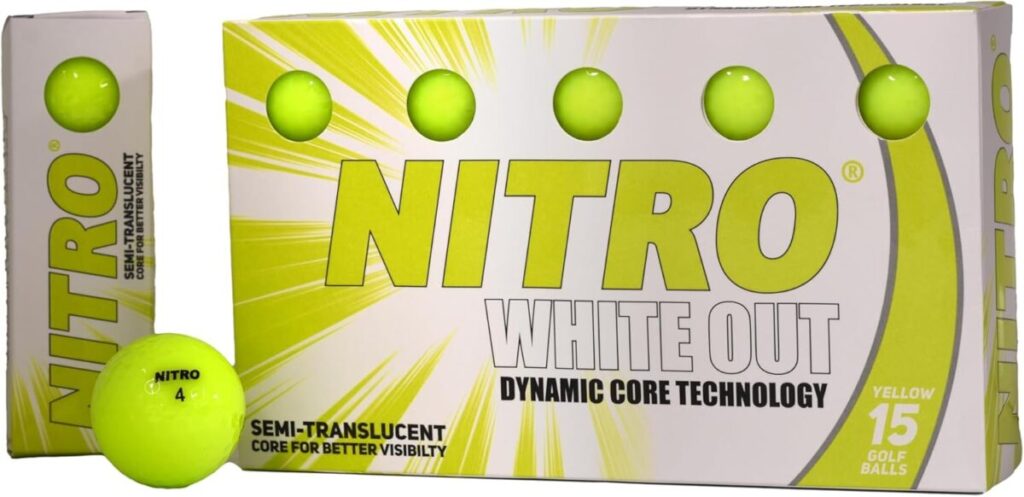 Nitro Long Distance Peak Performance Golf Balls