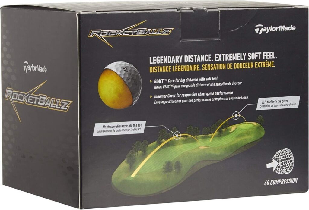 Top 8 Game-Changing Golf Balls for Straight Flight That Will Instantly Transform Your Game 17 TaylorMade Rocketballz Speed Golf Balls