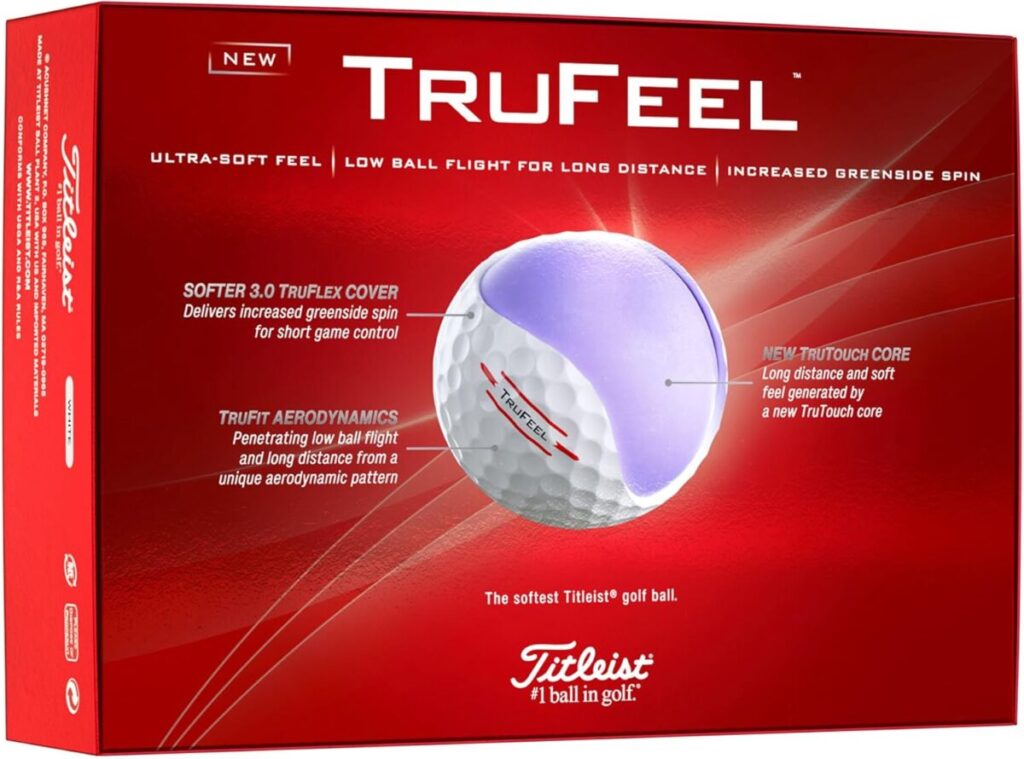 Titleist TruFeel Golf Balls (One Dozen)