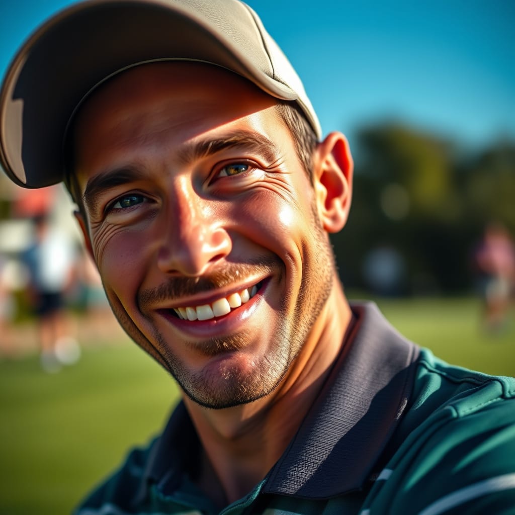 8 Essential Golf Tips for Beginners: Learn the Basics & Improve Fast 8 Beginner golfer having fun on a course, smiling and stress-free