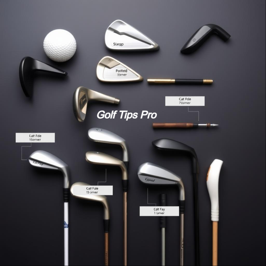 10 Brilliant Golf Course Tips for Beginners: Play Smarter, Not Harder 11 Labeled display of various golf clubs with distance ranges