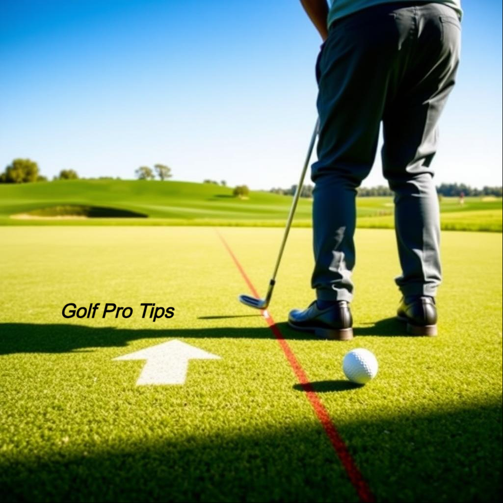 10 Brilliant Golf Course Tips for Beginners: Play Smarter, Not Harder 12 Beginner golfer reading the slope of a green to plan a putt