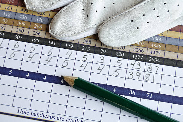 keep score in golf